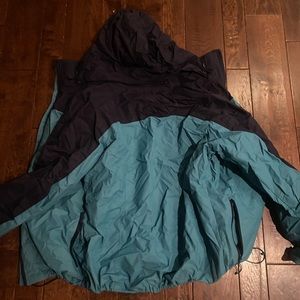 COLOMBIA blue ski jacket and fleece